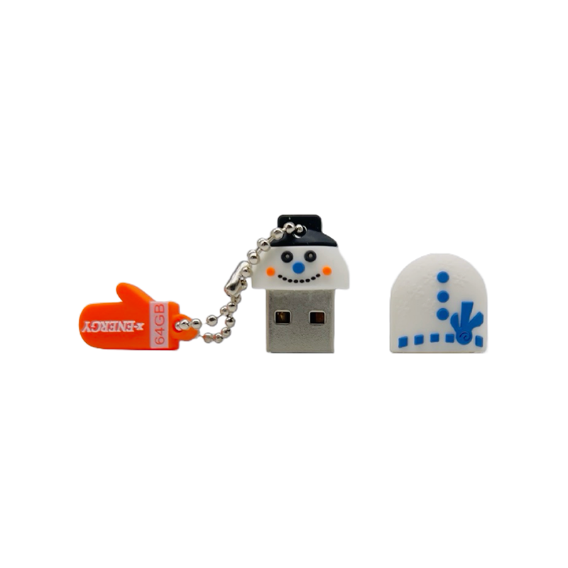 فلش مموری ایکس-انرژی مدل snowman ظرفیت 64 گیگابایت